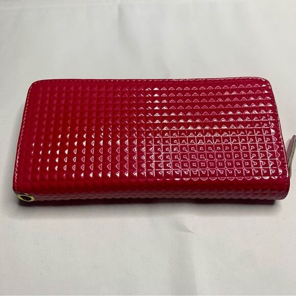 Unbranded Zippered Wallet NWOT Hot Pink - Picture 1 of 5